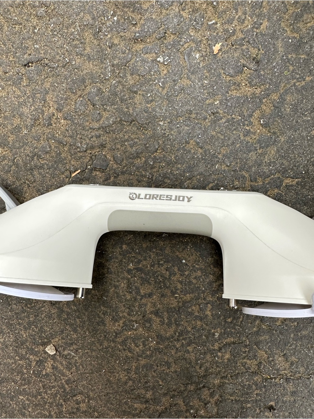 Gray Suction Grab Handle with Red Indicators - Picture 2 of 6